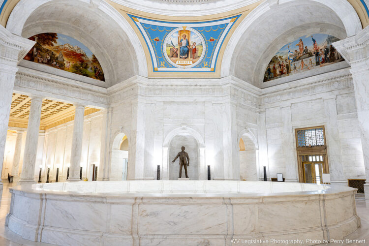 West Virginia Settles Lawsuit Over State Capitol Building Rotunda Mural Project